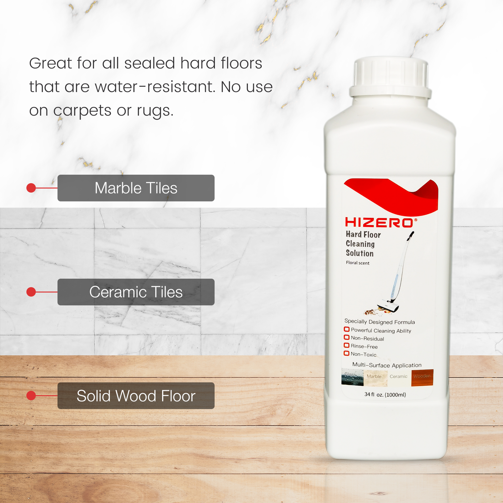 Hizero HygieneHero™ Cleaning Solution